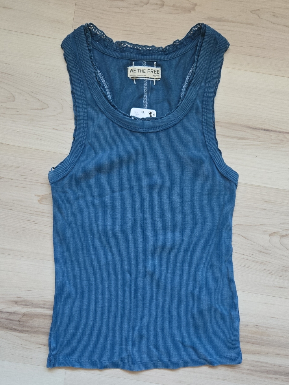 NWT We The Free Tank Top, Sailor Blue, Size XS